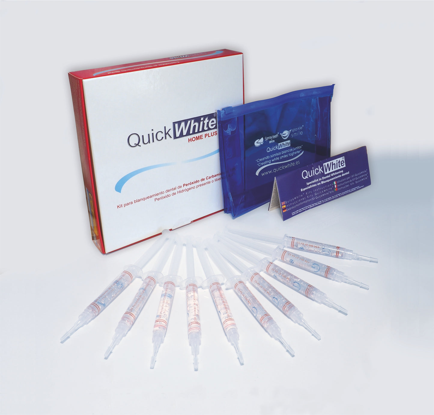 Homeblaching QuickWhite 6% H2O2 - 10 Spritzen-Packung - 90 Euro zzgl. MwSt.